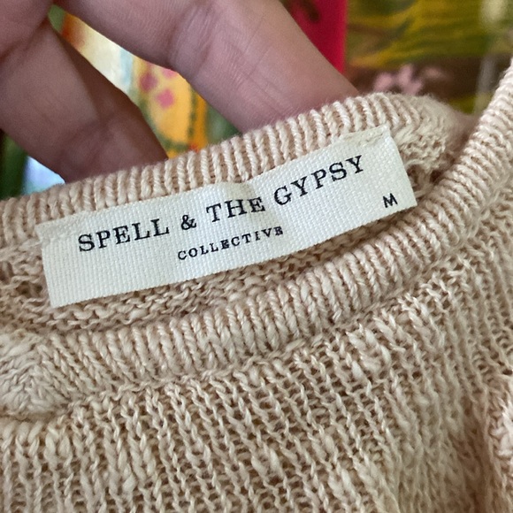 Spell crochet pointelle camisole - Picture 2 of 3